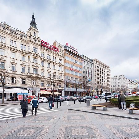 Wenceslas Square Apartment Praga Esterno foto